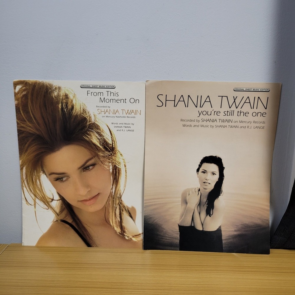 Shania Twain Sheet Music - From This Moment On & You're Still The One 1997